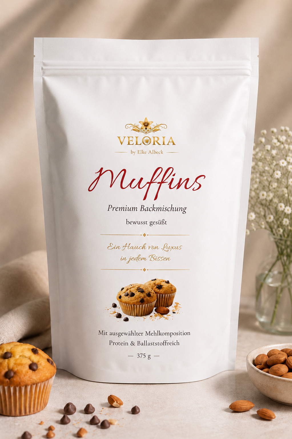 Muffin Backmischung Premium | VELORIA